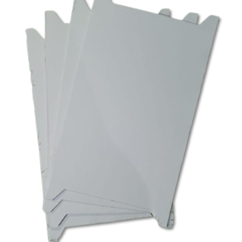 ROCSO PAPER BOARD 6X10 PUNCH 2 SIDE WHITE BOARD PATLI